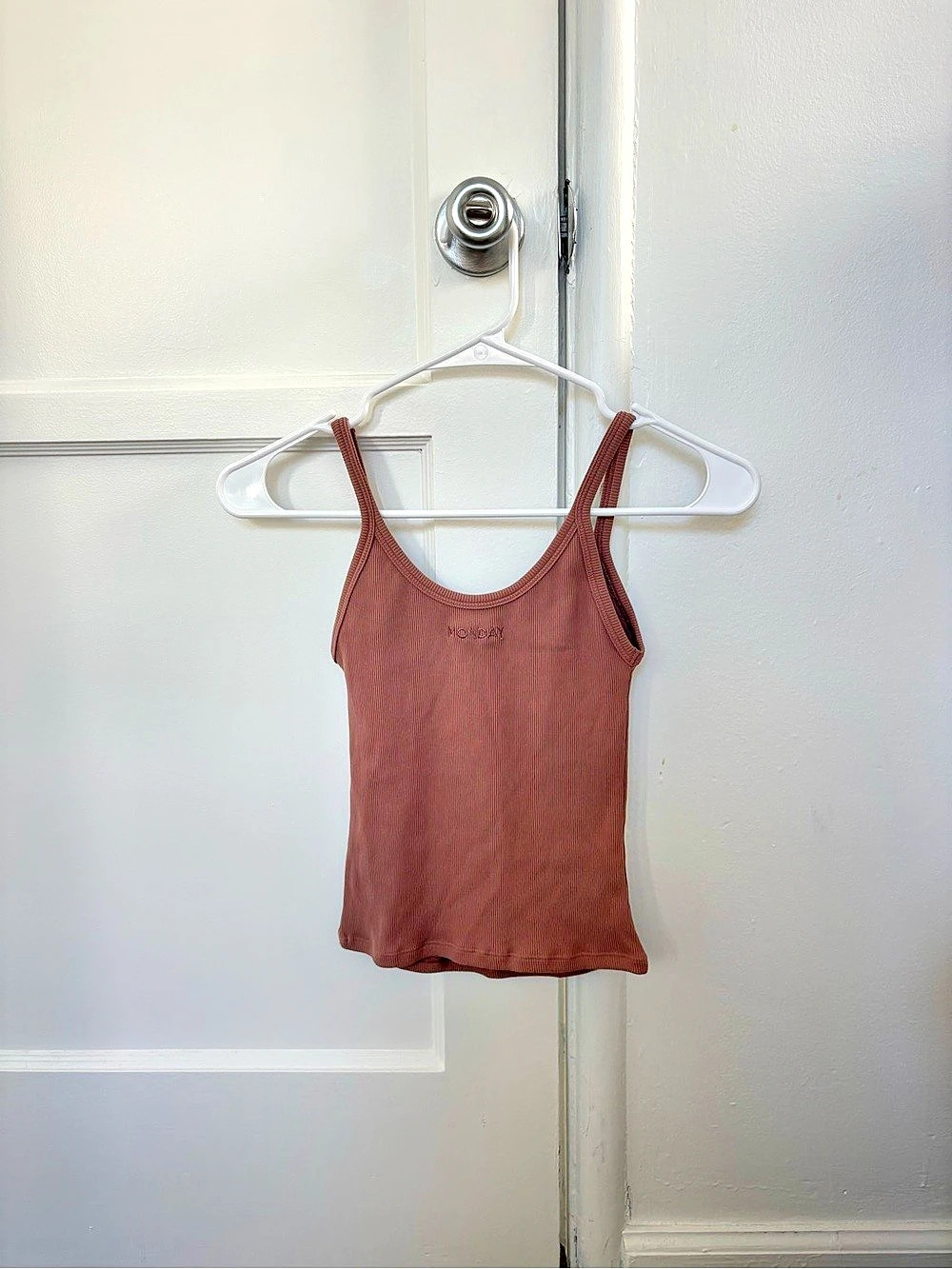 Monday Ribbed Scoop Neck Tank - Picture 2 of 3